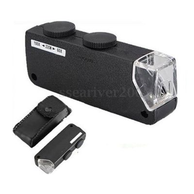 Microscopio de Bolsillo 60X a 100X